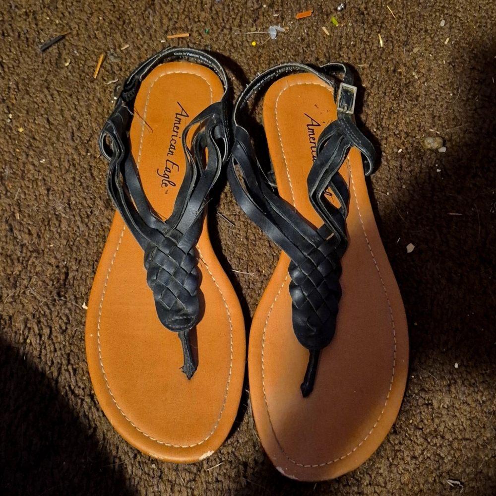 Size 8.5 American eagle sandals